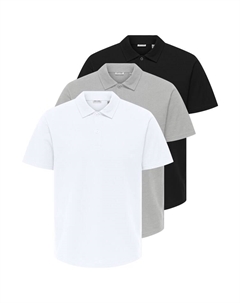 Рубашка-поло, разноцветный Only & sons