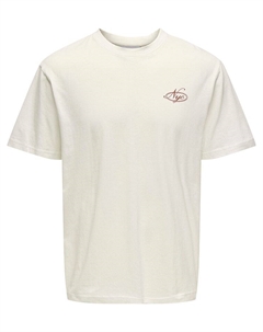 Футболка, кремовый Only & sons