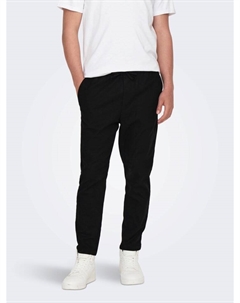 Тканевые брюки, черный Only & sons