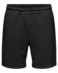 Тканевые шорты, черный Only & sons