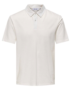 Рубашка-поло, белый Only & sons
