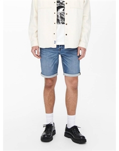 Джинсовые шорты, синий Only & sons