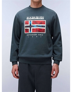 Толстовка, зеленый Napapijri