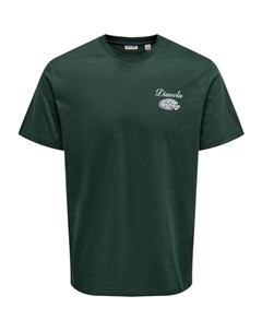 Футболка, зеленый Only & sons