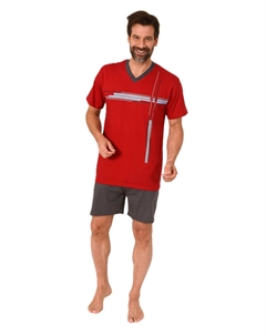 Пижама, красный Normann