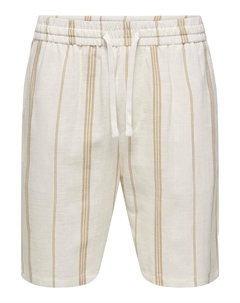 Тканевые шорты, кремовый Only & sons