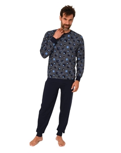 Пижама, темно-синий Normann