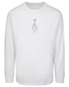 Рубашка с длинным рукавом, белый Merchcode