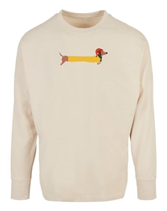 Рубашка с длинным рукавом, песочный Merchcode