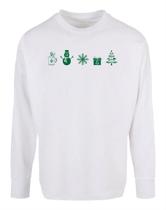 Рубашка с длинным рукавом, белый Merchcode