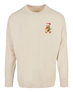 Рубашка с длинным рукавом, песочный Merchcode