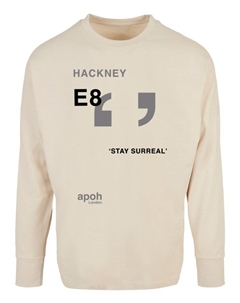 Рубашка с длинным рукавом, песочный Merchcode