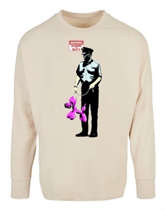 Рубашка с длинным рукавом, песочный Merchcode