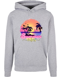 Толстовка с капюшоном, вересковый серый Merchcode