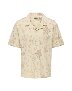 Рубашка, бежевый Only & sons