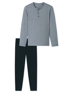 Пижама, темно-синий Schiesser