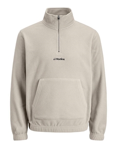 Флисовый свитер, кремовый Jack & jones