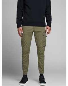 Брюки-Карго, оливковый Jack & jones