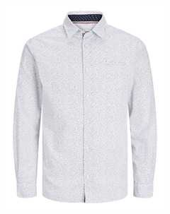 Рубашка, ярко-белый Jack & jones