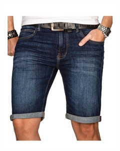 Джинсовые шорты, темно-синий Indicode