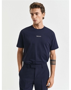 Футболка, темно-синий Gant