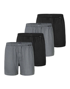 Боксеры, черный/серый Schiesser