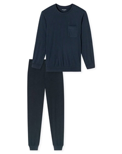Пижама, синий Schiesser
