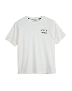 Футболка, белый Scotch&soda