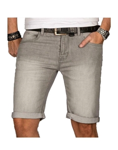 Джинсовые шорты, серый Indicode