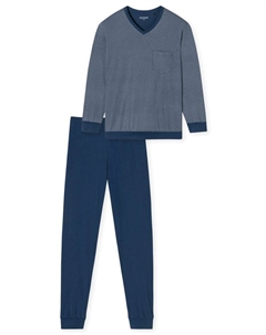 Пижама, синий Schiesser