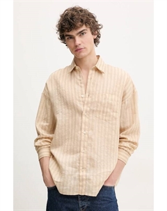 Льняная рубашка, бежевый Sunflower