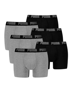 Боксеры, черный/серый Puma