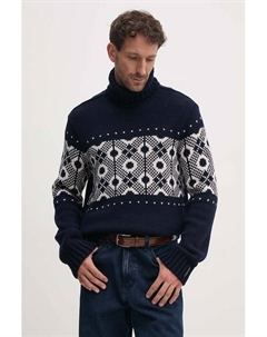 Шерстяной свитер, темно-синий Paul & shark