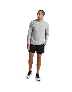 Мужской пуловер на молнии Spacedye Terrain, Silver Mist Beyond yoga