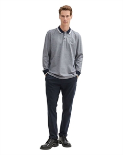 Рубашка с длинным рукавом, серый Tom tailor