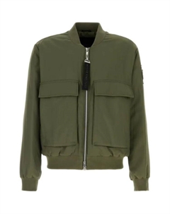 Ольховое саржевое бомбер, Army Green Moose knuckles