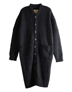 Кардиган с заниженной линией плеч, черный Uma wang