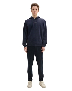 Толстовка с капюшоном, темно-синий Tom tailor