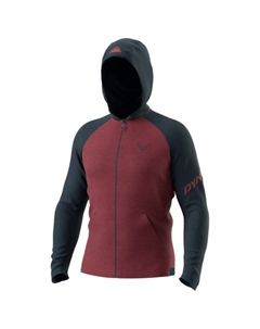 Толстовка Polartec Zip Hoody 24/7 - толстовка с капюшоном, Burgundy Dynafit