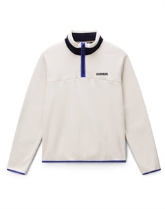 Флисовый свитер T-Dergana с застежкой-молнией на половину длины, бежевый Napapijri