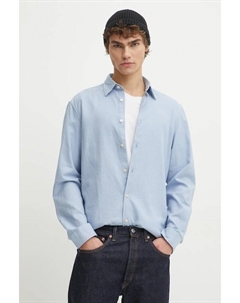 Хлопковая рубашка, синий Marc o'polo