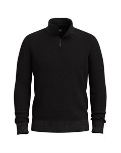 Свитер Sparwood с застежкой-молнией 1/4 - флисовый свитер, черный Smartwool