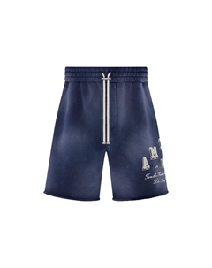 Винтажные университетские шорты, синие Amiri