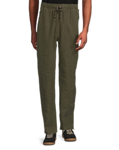 Льняные брюки Pixel со шнурком, цвет Military Zadig&voltaire