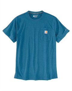 Футболка с карманом Force Pocket s/s - футболка, синий Carhartt