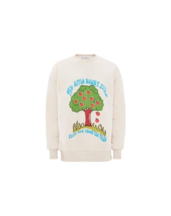 Свитшот мужской белый Jw anderson