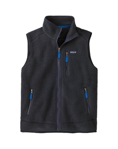 Застёгивающаяся на молнию флисовая жилетка, Asphalt with Endless Blue/PBLE Patagonia