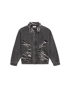 Куртка джинсовая мужская серая черная Celine