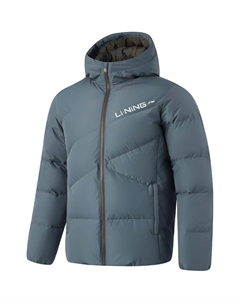 Куртка пуховая мужская Fitness Series Snail темно-голубая Li-ning