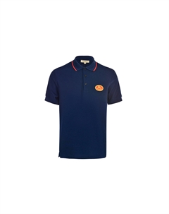 Футболка поло мужская морской синий Burberry